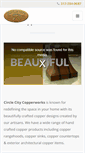 Mobile Screenshot of circlecitycopperworks.com
