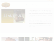Tablet Screenshot of circlecitycopperworks.com